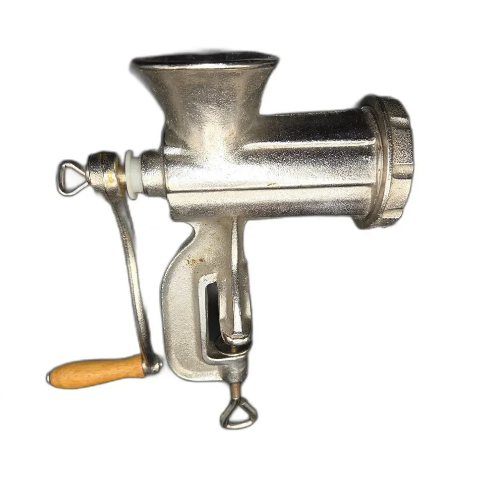 Vintage Manual Hand Crank Meat Grinder